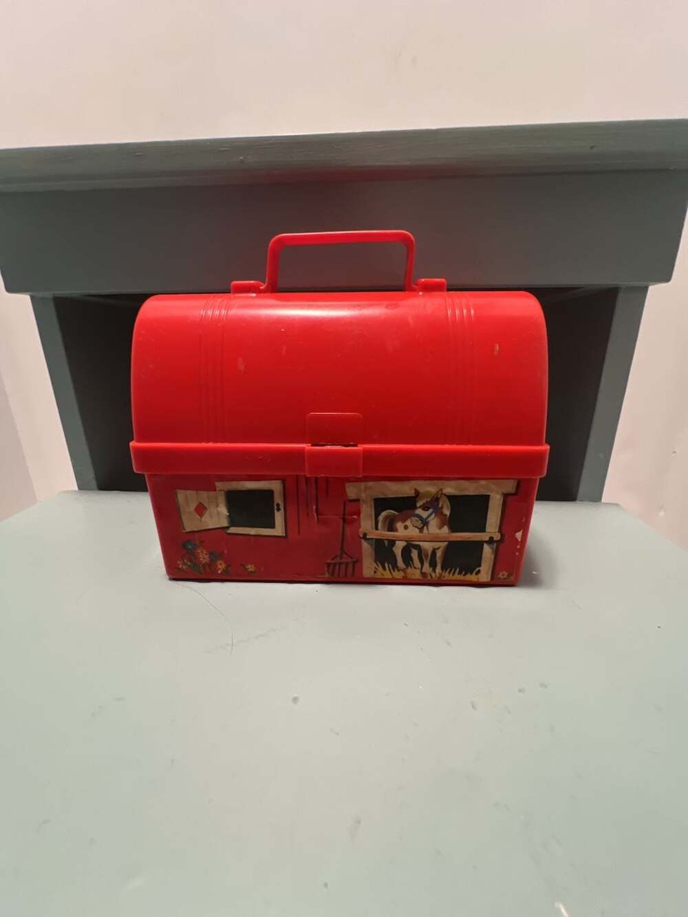 Fisher-Price 1962 Mini Farm Barn Lunch Box